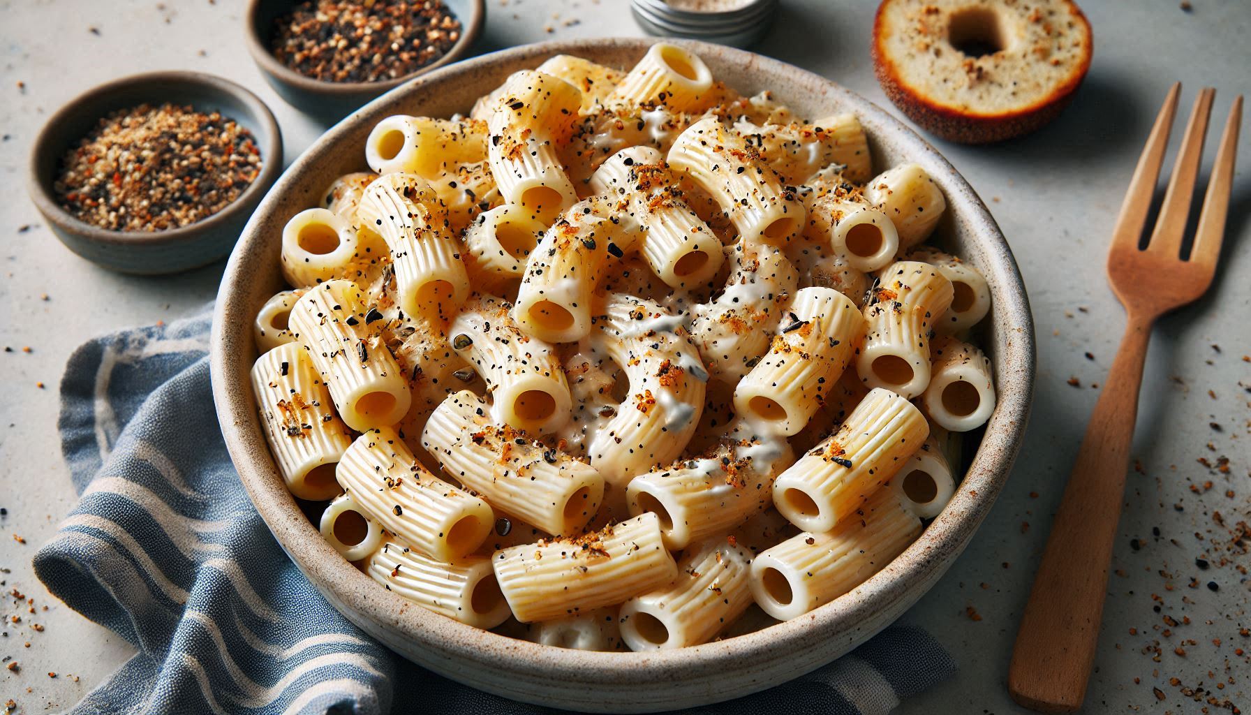 Everything Bagel Pasta